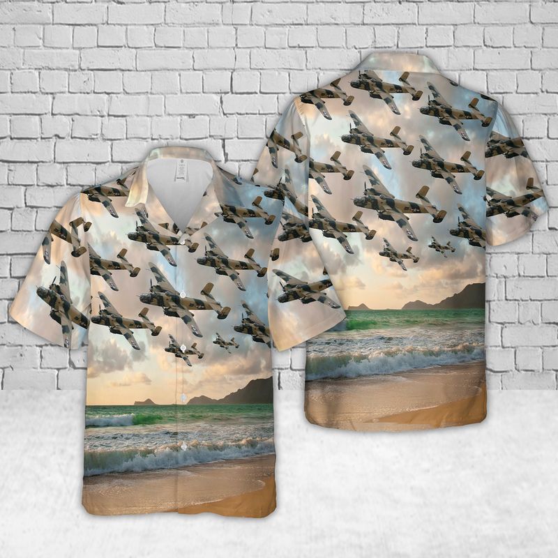 B-25 Mitchell of the 53rd WRS Hawaiian Shirt