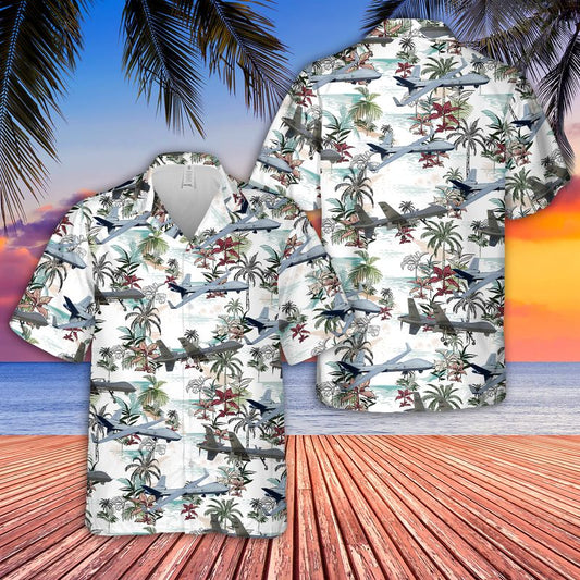 Royal Air Force General Atomics MQ-9 Reaper Hawaiian Shirt