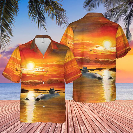 German Navy U-31 (S181) Type 212A Submarine Hawaiian Shirt