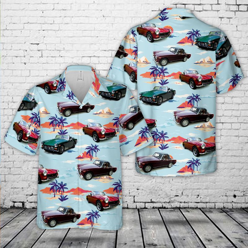 1974 MG Midget Hawaiian Shirt