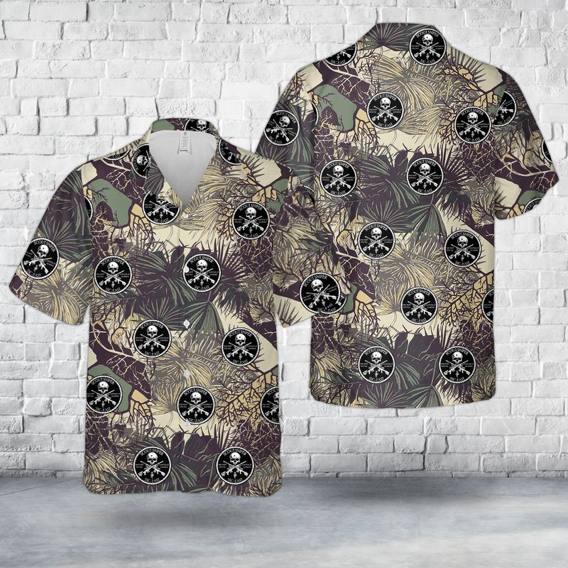 U.S. Marine Corps Scout Sniper Course-East (SSC-East) Hawaiian Shirt