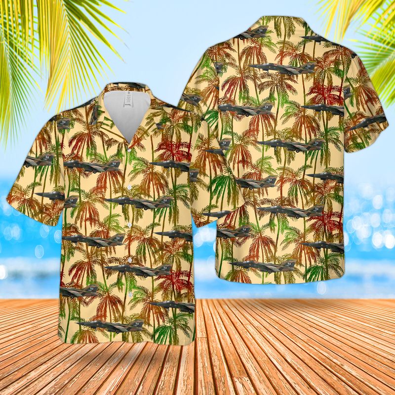 US Air Force General Dynamics F-111A Aardvark Of 474th Tactical Fighter Wing Hawaiian Shirt