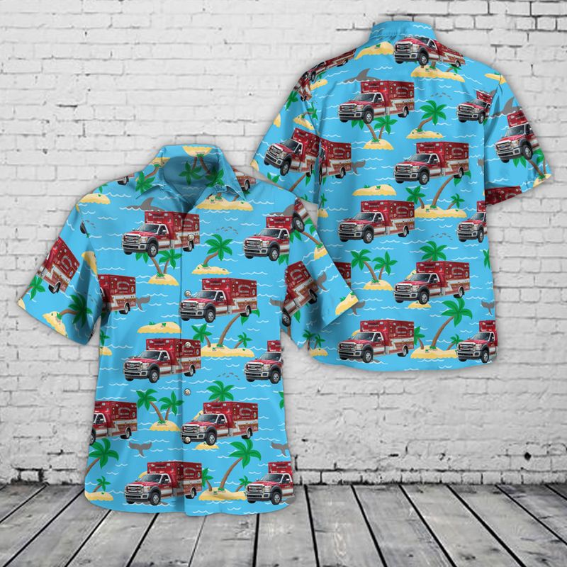 Hope & Jackson Fire Company, Hope, Rhode Island Hawaiian Shirt