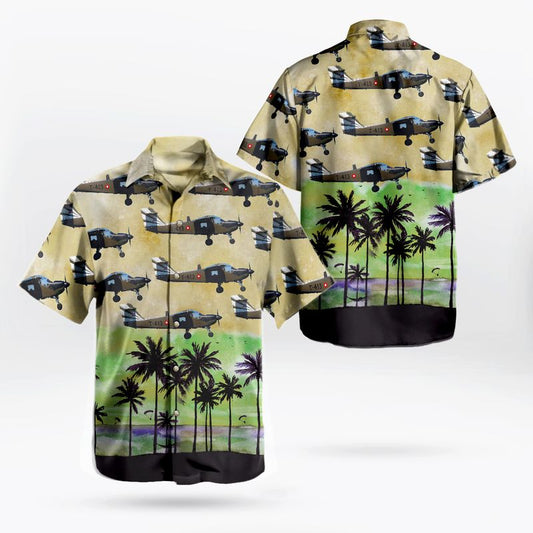 RDAF Saab T-17 Supporter Hawaiian Shirt
