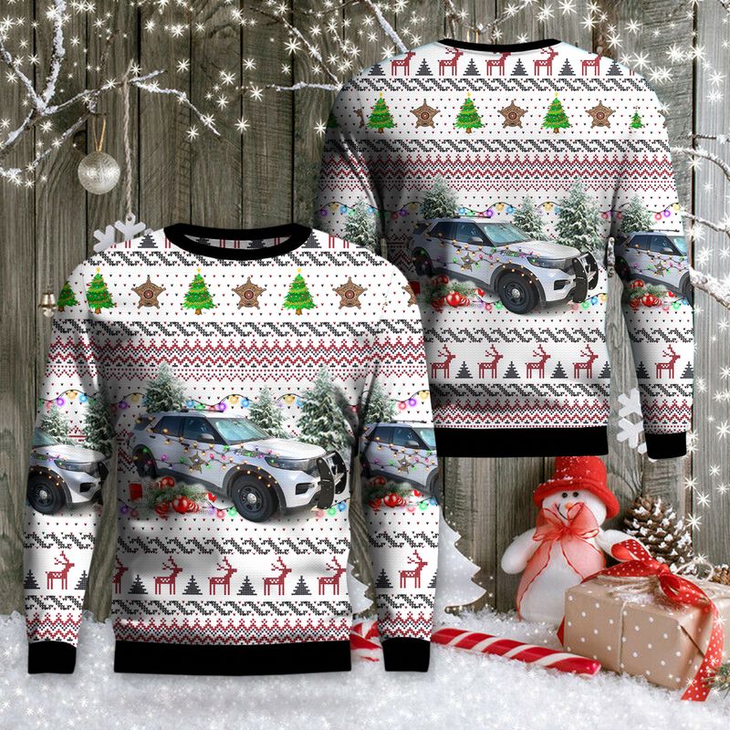 Kaufman, Texas, Kaufman County Sheriff Office Christmas AOP Sweater