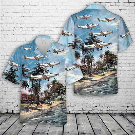 US Air Force 318th Special Operations Squadron Pilatus U-28A (PC12-45) 05-0594 Hawaiian Shirt