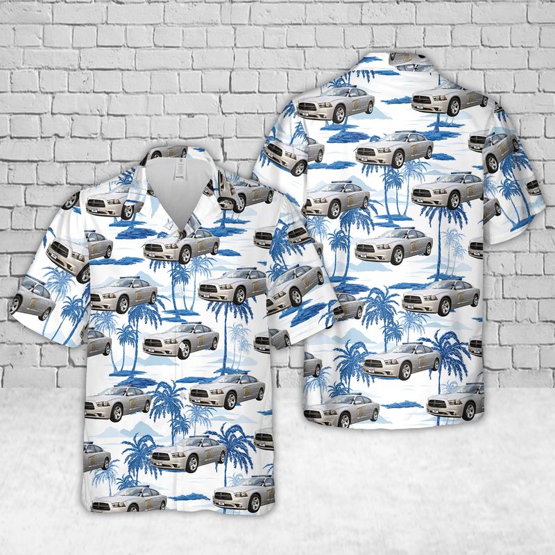 Ohio State Highway Patrol Hawaiian Shirt