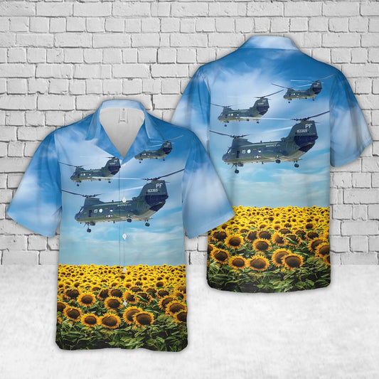 Vietnam Ch-46 Sea Knight Hawaiian Shirt