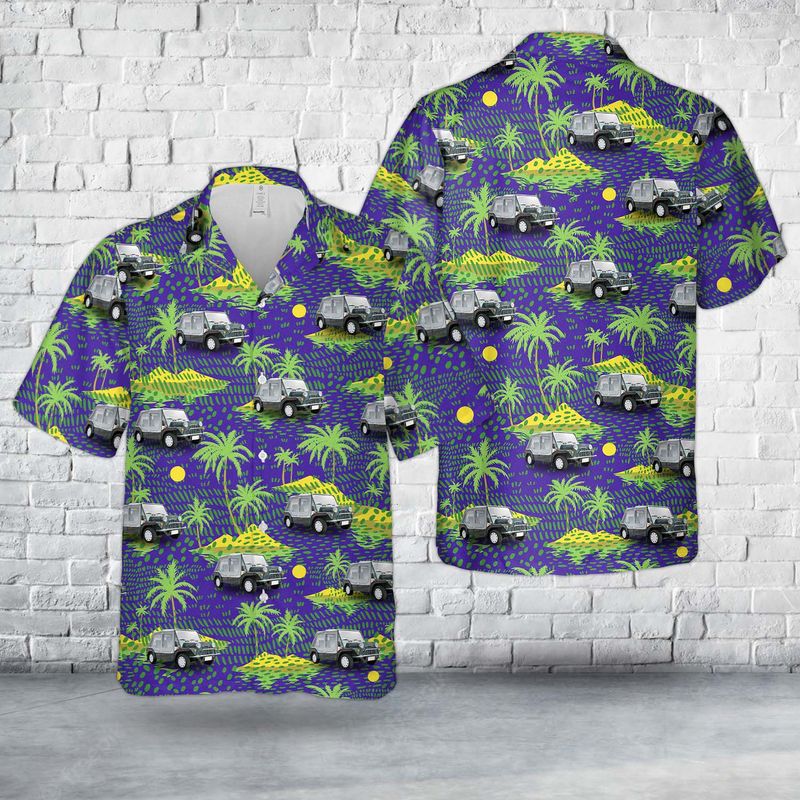 1990-1993 Cagiva Moke Car Hawaiian Shirt