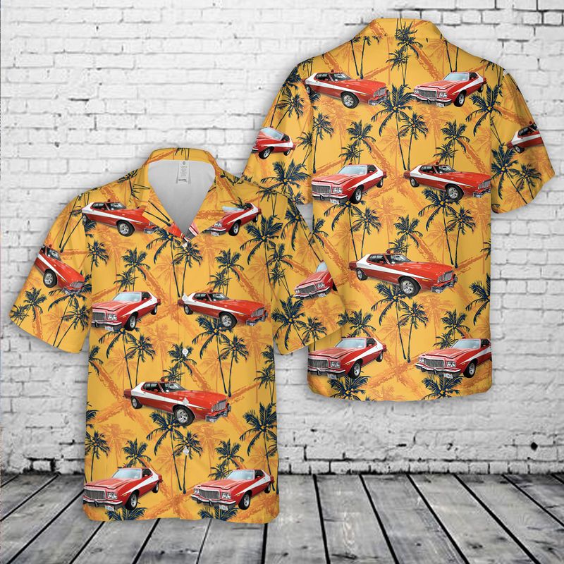 1976 Ford Torino Starsky and Hutch Hawaiian Shirt