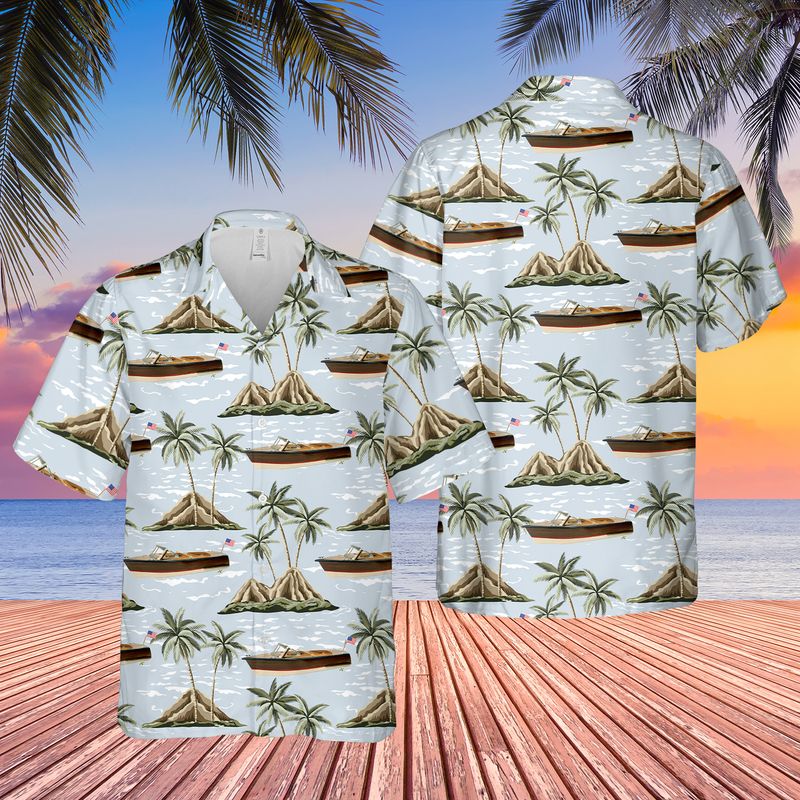 US Chris-Craft Boats Hawaiian Shirt