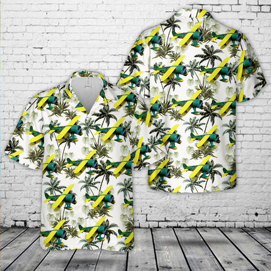 Laird "Super Solution" vintage airplane Hawaiian Shirt