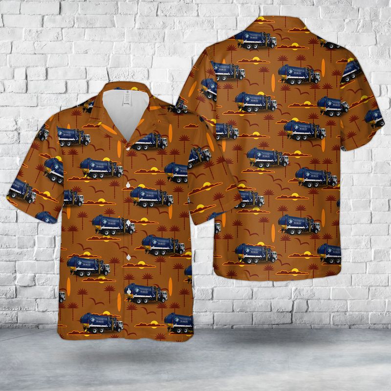 Denver, Colorado, Waste Connections of Colorado Hawaiian Shirt
