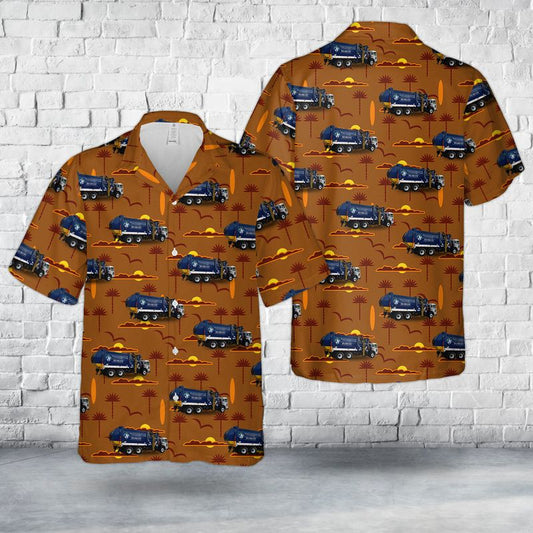 Denver, Colorado, Waste Connections of Colorado Hawaiian Shirt