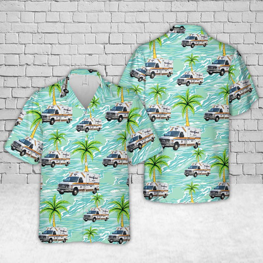 Pennsylvania Plymouth Community Ambulance Association Hawaiian Shirt