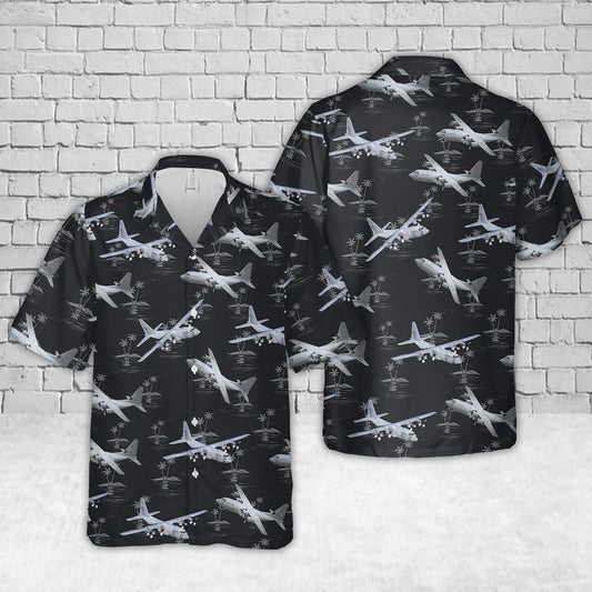 Air Force Lockheed C-130 Hercules Hawaiian Shirt