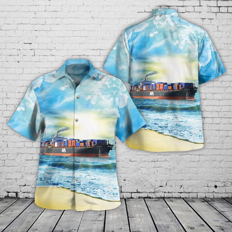 APL Belgium Ship Hawaiian Shirt