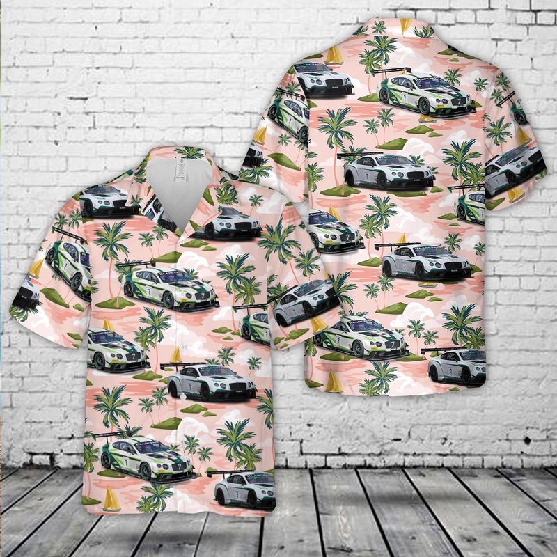 Bentley Continental GT3 Hawaiian Shirt