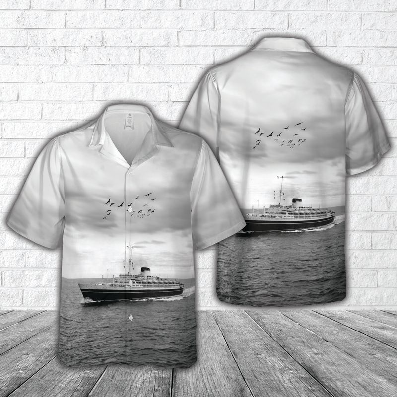 SS Andrea Doria Ship Hawaiian Shirt