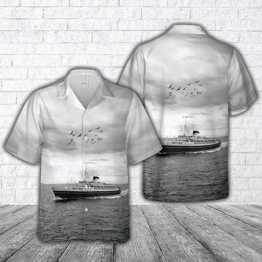 SS Andrea Doria Ship Hawaiian Shirt