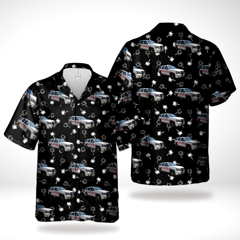 Albuquerque Police Department APD Chevrolet Tahoe Hawaiian Shirt