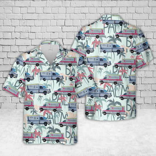 Colorado Eagle County Paramedic Services Hawaiian Shirt