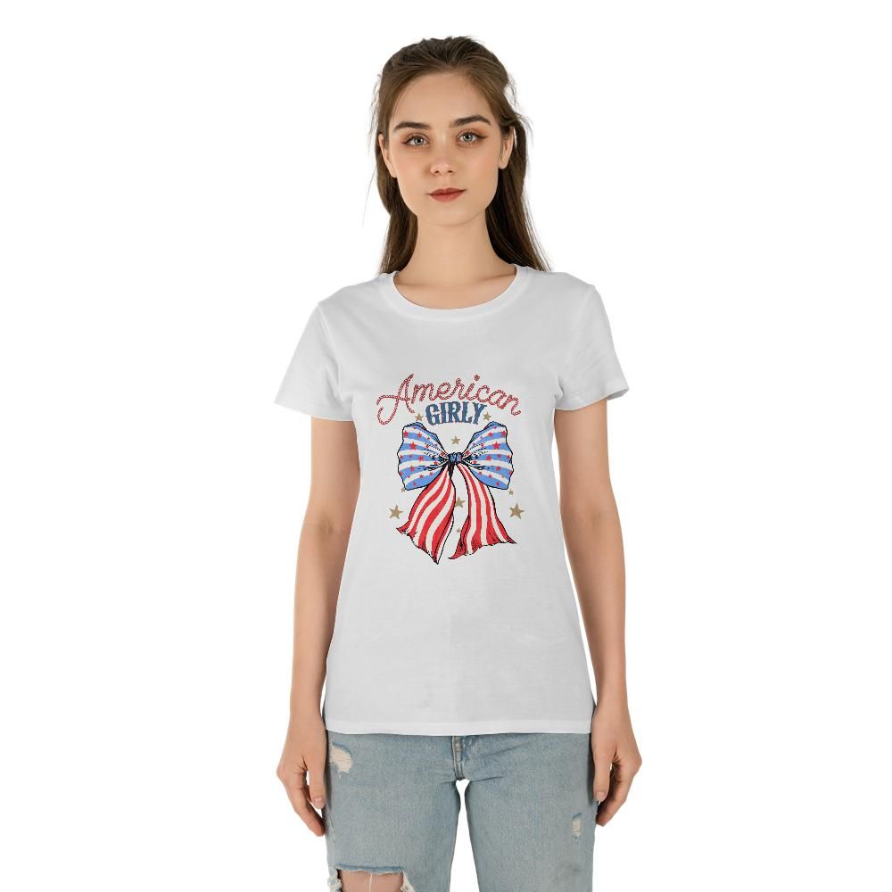 Coquette 4th Of July Women's T-shirt Gildan 5000L (Made In US)