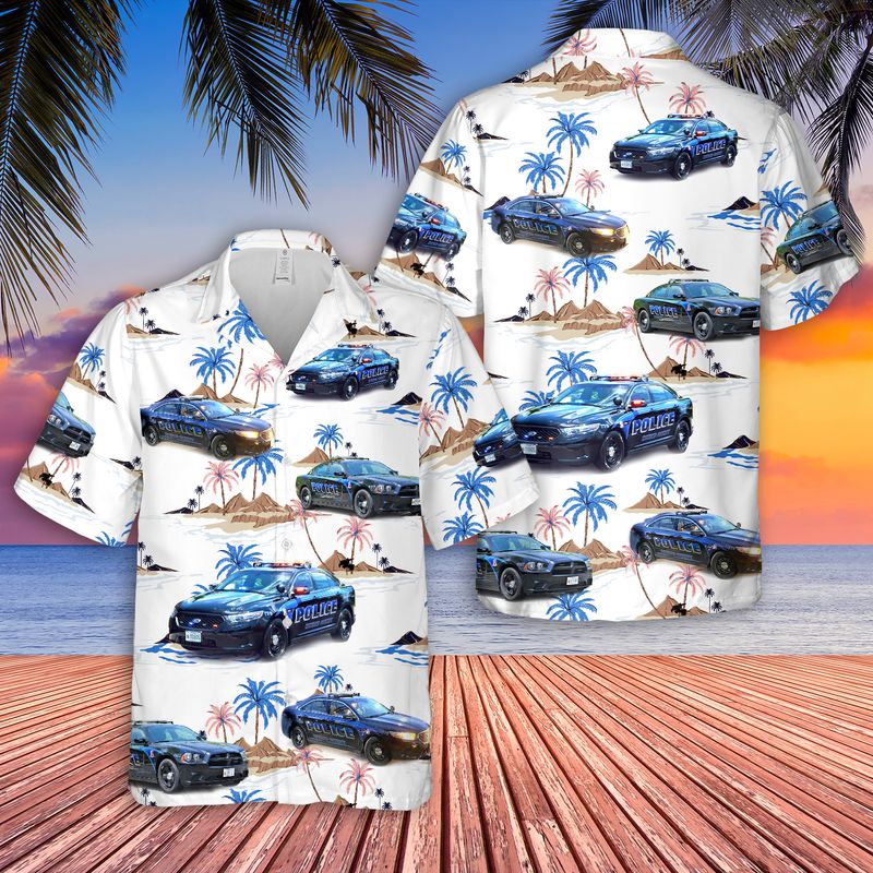 Howard County Police Department Hawaiian Shirt