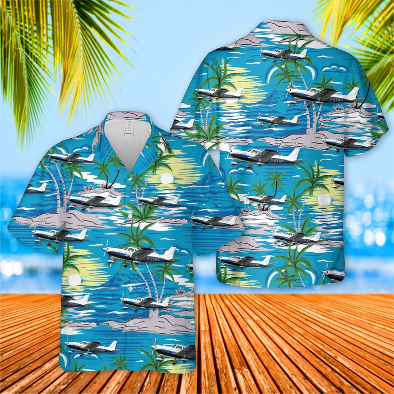 Piper PA-32 Cherokee Six Hawaiian Shirt