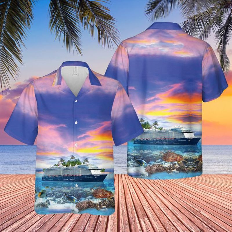 TUI Cruises Mein Schiff 6 Hawaiian Shirt