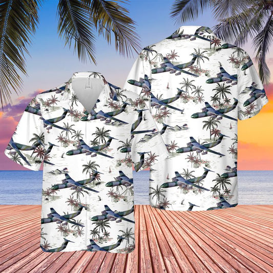 USAF Lockheed C-141 Starlifter Hawaiian Shirt