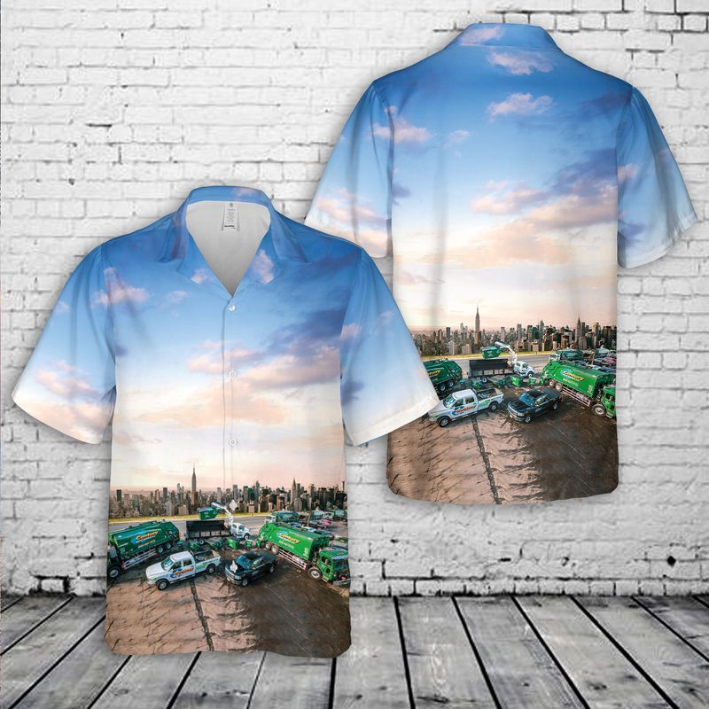 Elizabeth, New Jersey, Century Waste Services LLC Hawaiian Shirt
