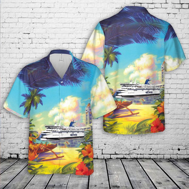 MV Spirit of British Columbia Hawaiian Shirt