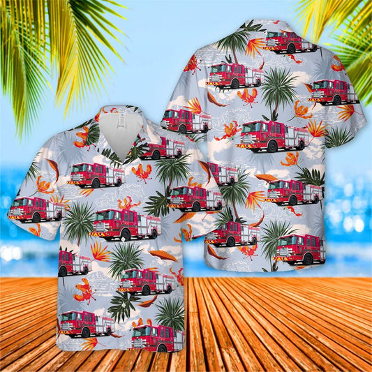 Mississauga Fire and Emergency Services Hawaiian Shirt