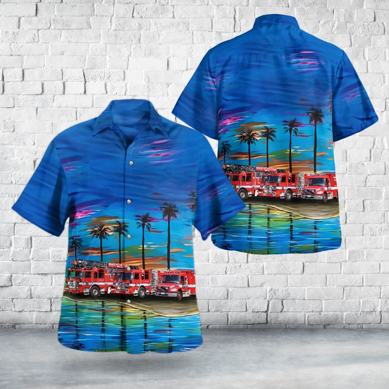 Gainesville, Virginia, Prince William County Fire & Rescue, Station 4 Hawaiian Shirt