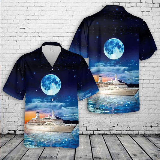 MS Pacific Princess Hawaiian Shirt