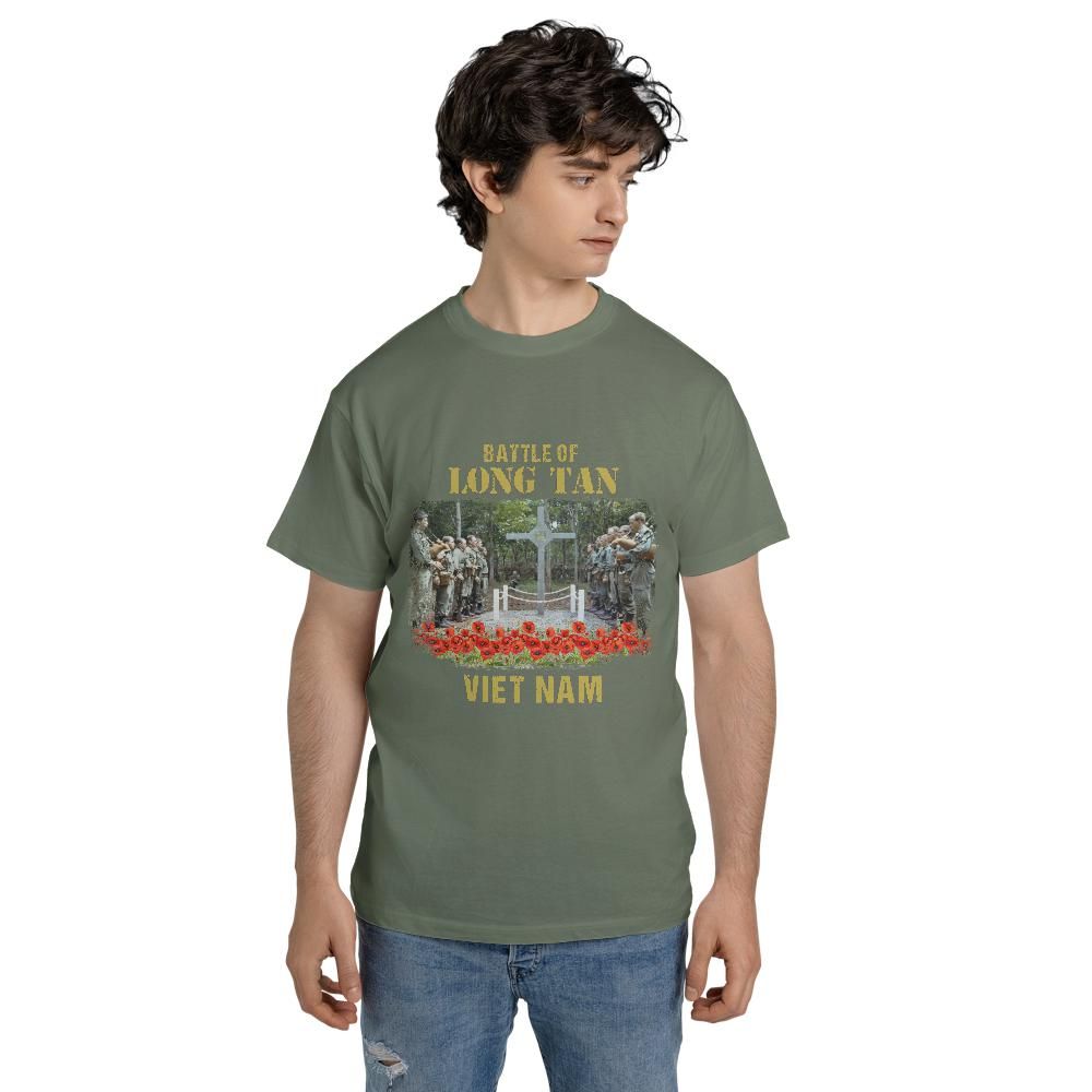 Australian Veteran Battle Of Long Tan Vietnam Classic Unisex T-Shirt Comfort Colors 1717