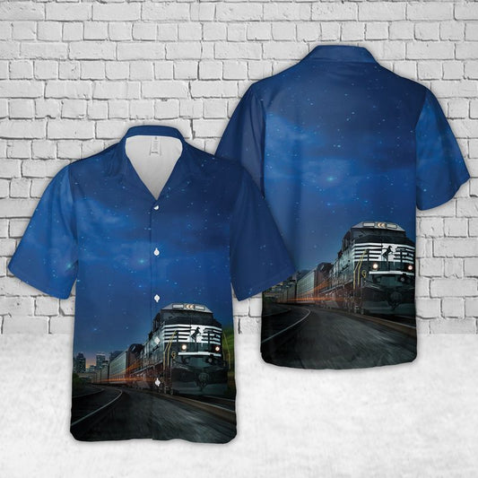 Norfolk Southern Railway Hawaiian Shirt