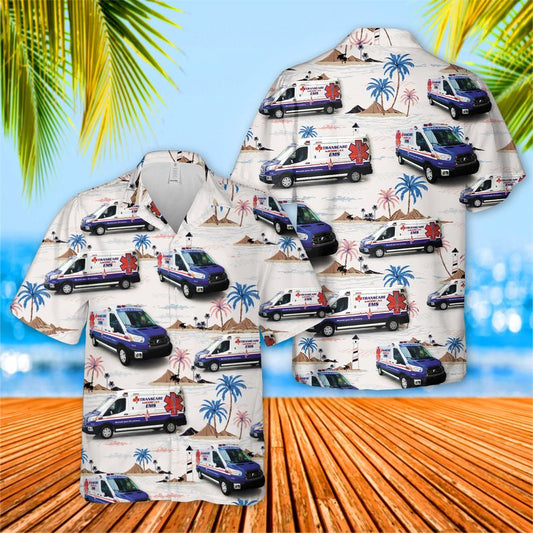 Georgia Transcare Medical EMS Hawaiian Shirt