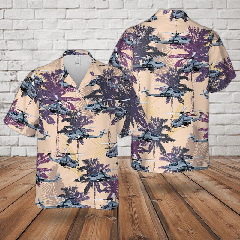 Bell AH-1Z Viper Hawaiian Shirt