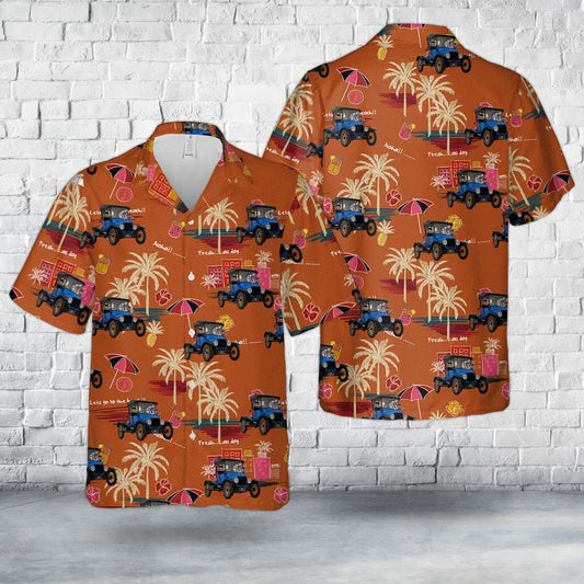 Ford Model T, "Tin Lizzy" Hawaiian Shirt