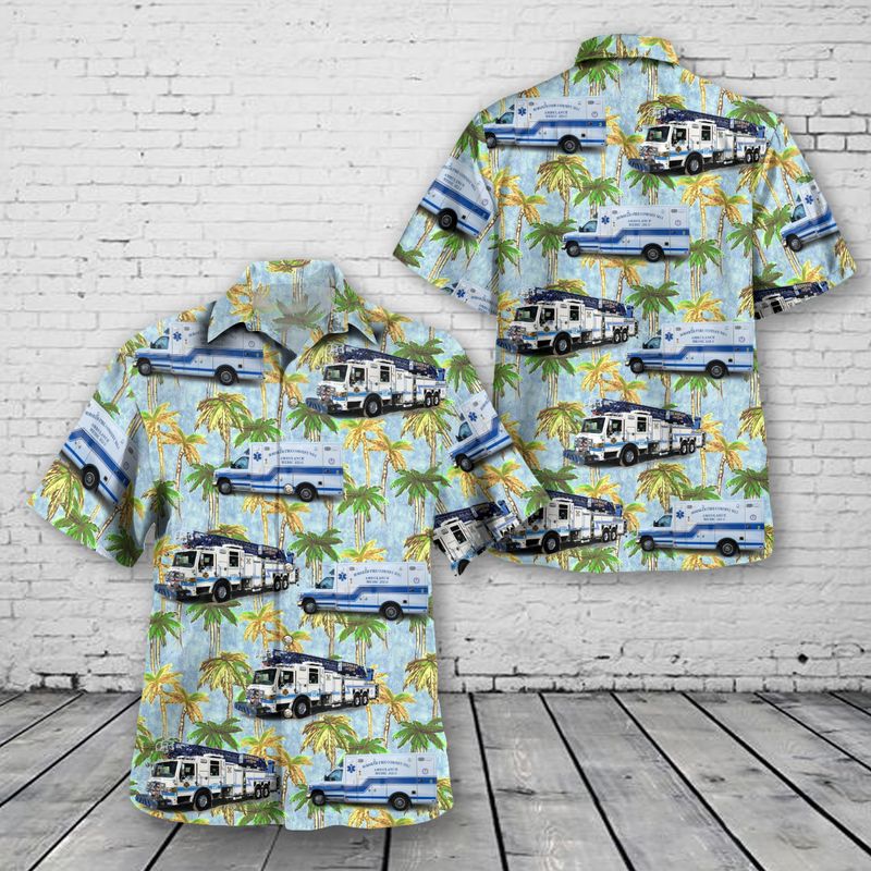 Horsham Fire Company, Horsham, Pennsylvania Hawaiian Shirt