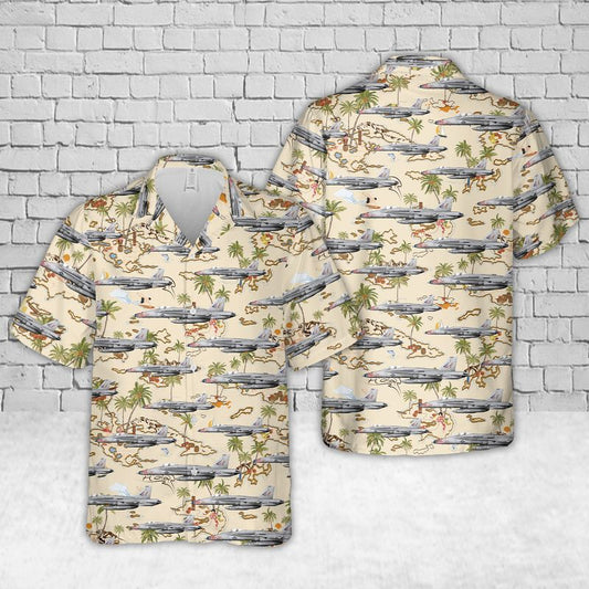 F/A-18C Hornet VFA-146 Blue Diamonds Hawaiian Shirt