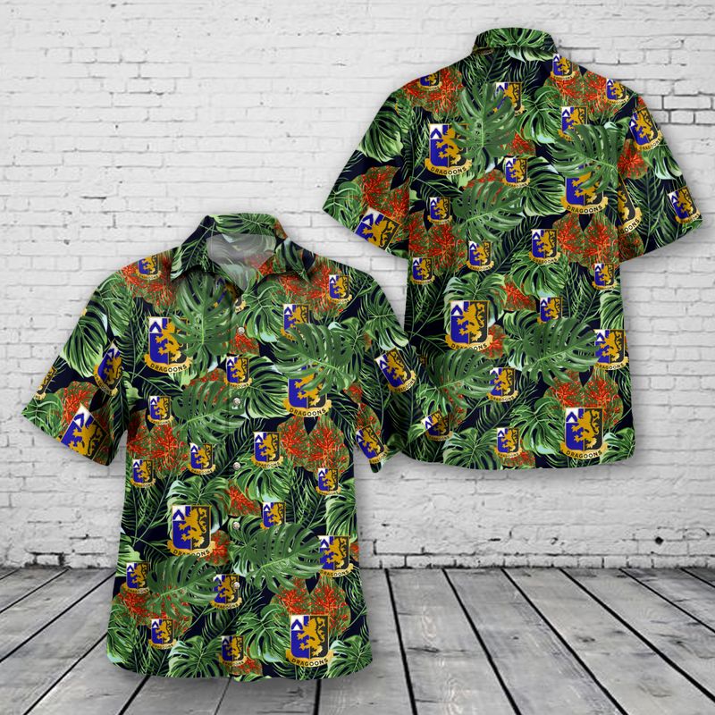 US Army 48th Infantry Regiment Hawaiian Shirt