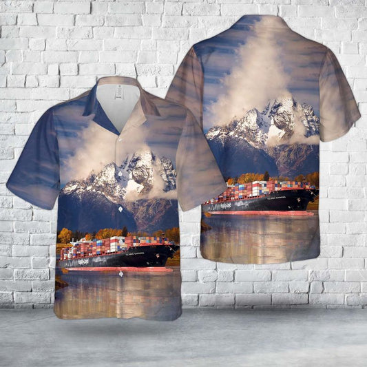Hapag-Lloyd MV Colombo Express Hawaiian Shirt