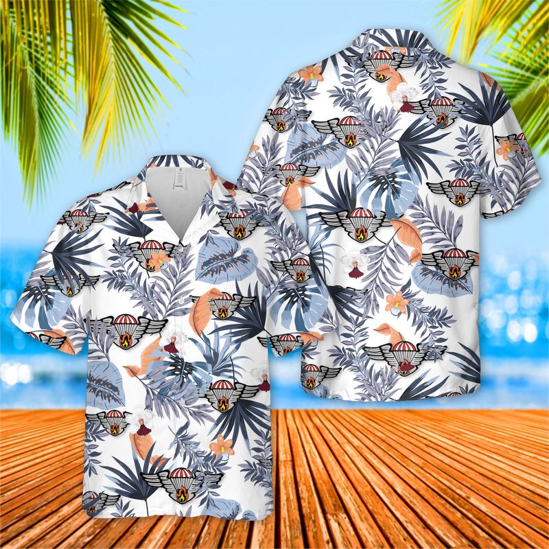 US Forest Service Smokejumper Hawaiian Shirt
