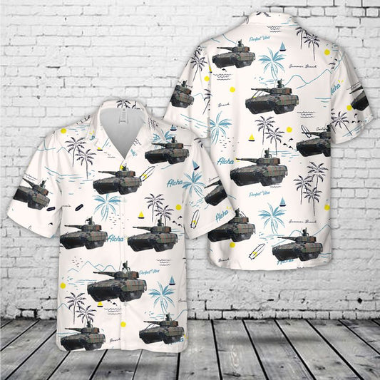 German Army Schutzenpanzer PUMA Hawaiian Shirt