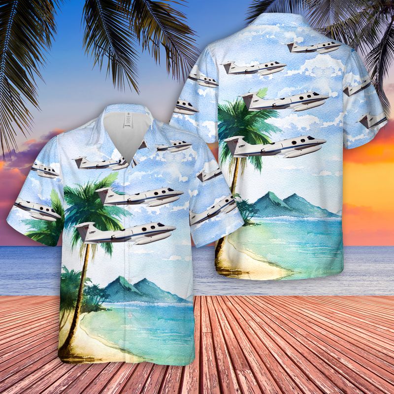 NASA Learjet 24 Hawaiian Shirt