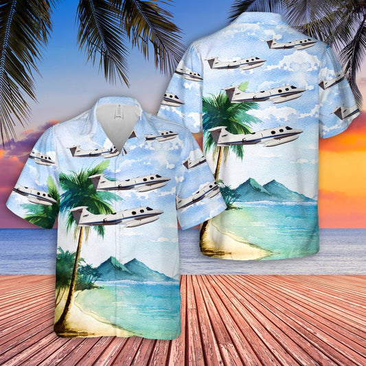 NASA Learjet 24 Hawaiian Shirt