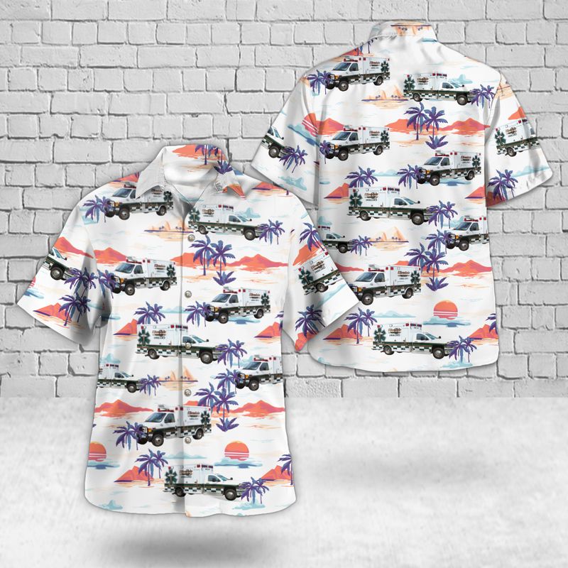 Ellendale, North Dakota, Ellendale Community Ambulance (ECA) Hawaiian Shirt
